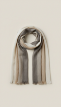 Handmade linen scarf